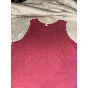 Old Navy Size Size Medium Stretch Tank Hot Pink Active